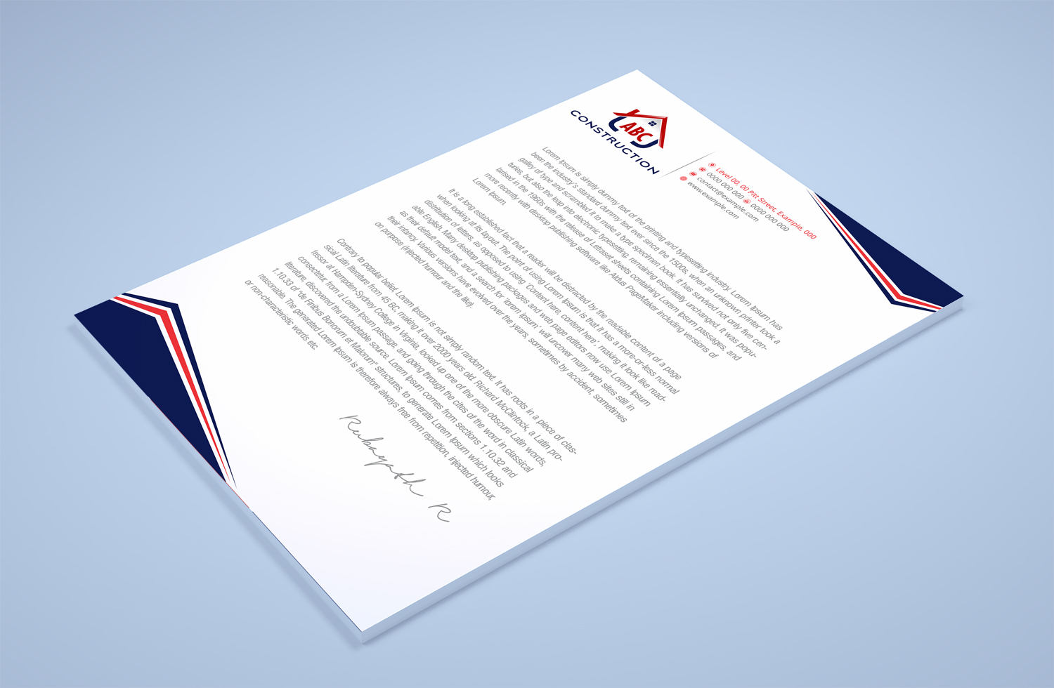 Stationery Design by Petter Goms for GME | Design #20946651