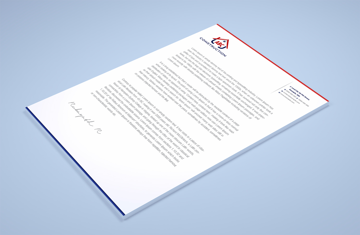 Stationery Design by Petter Goms for GME | Design #20946950