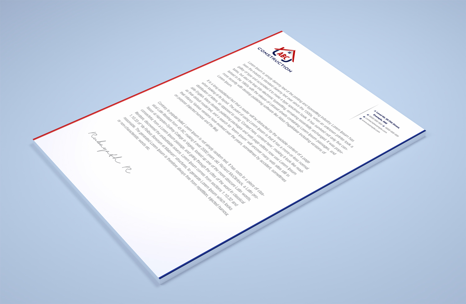 Stationery Design by Petter Goms for GME | Design #20946955