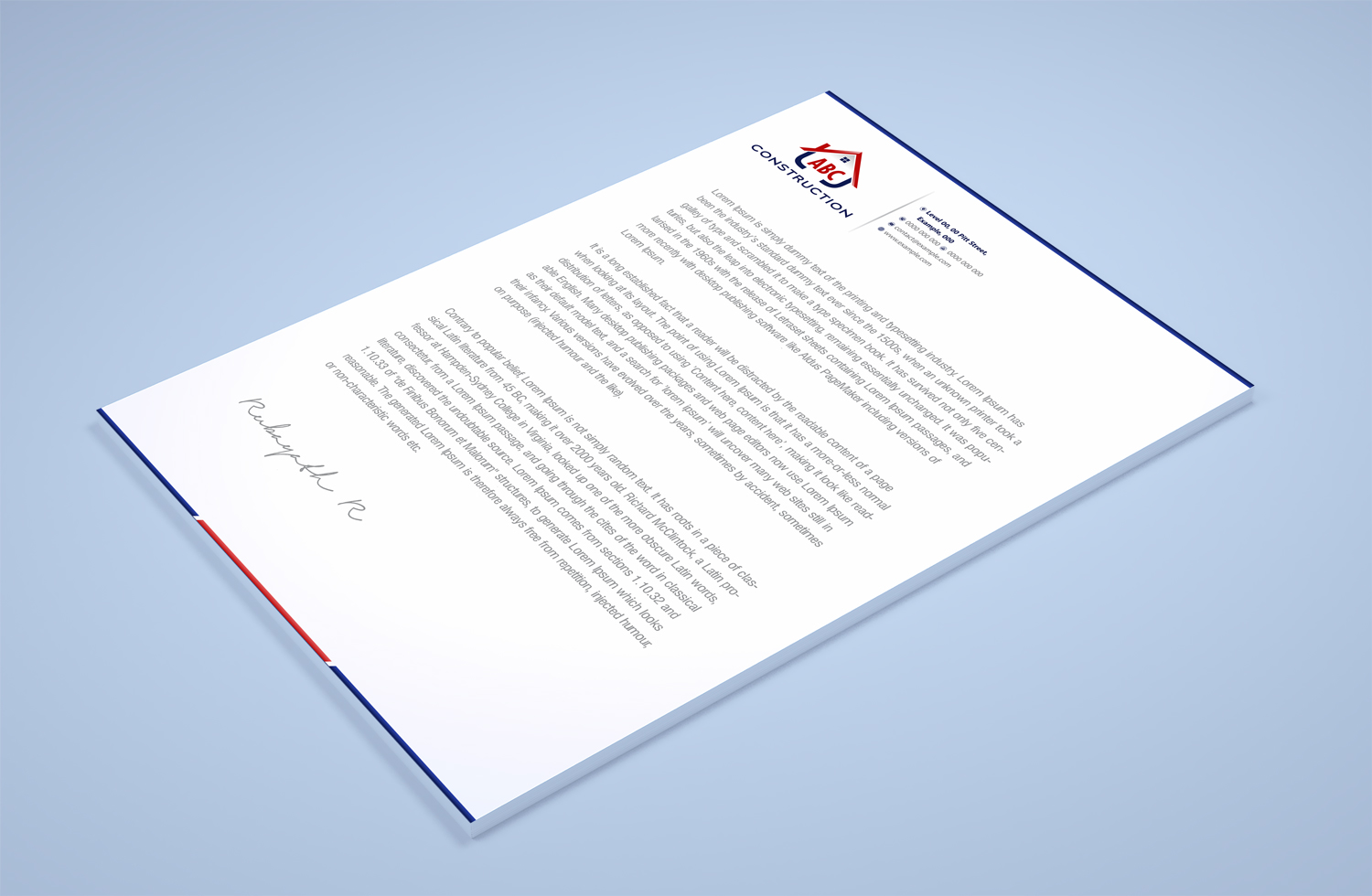 Stationery Design by Petter Goms for GME | Design #20946979