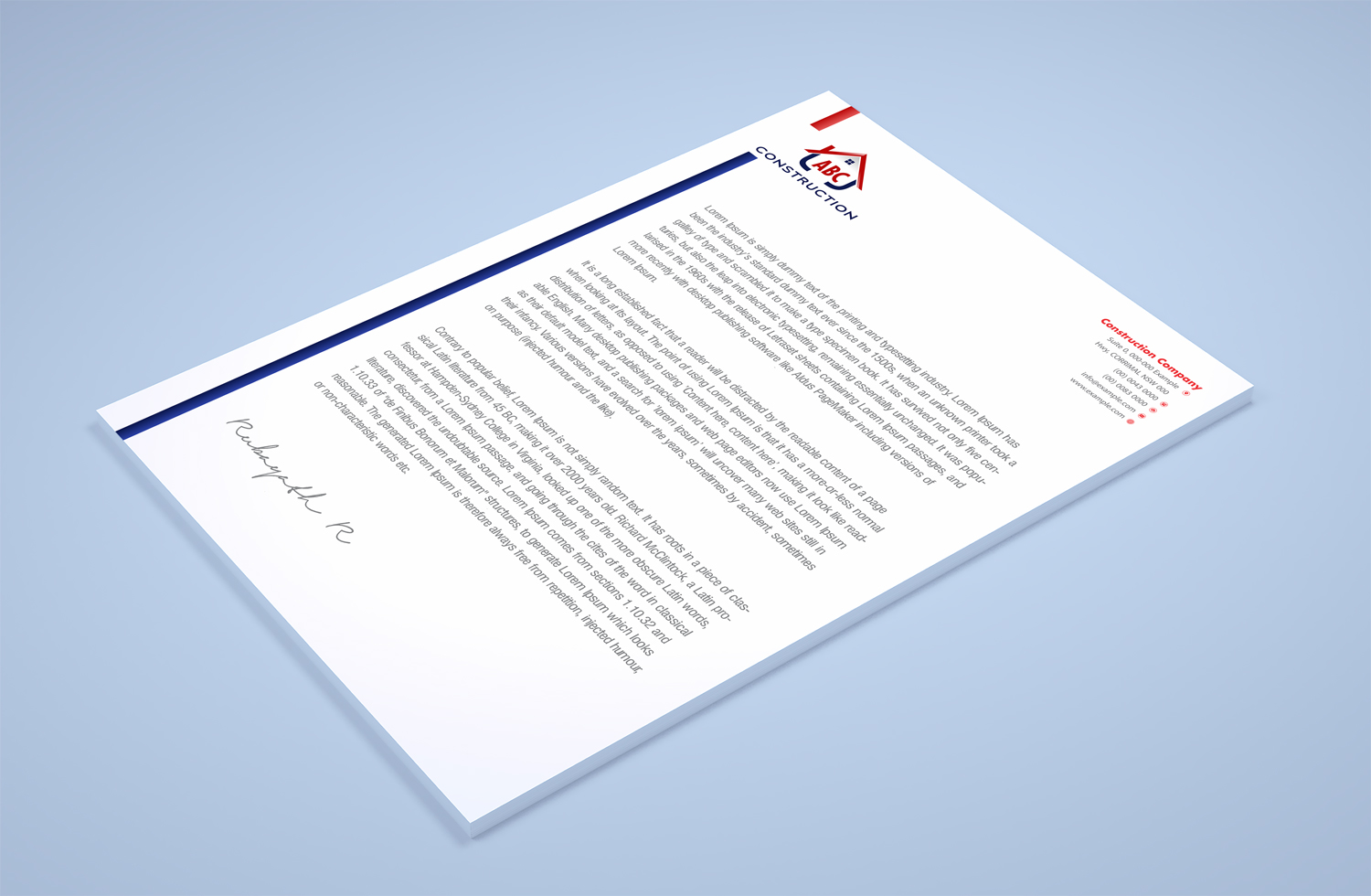 Stationery Design by Petter Goms for GME | Design #20947291