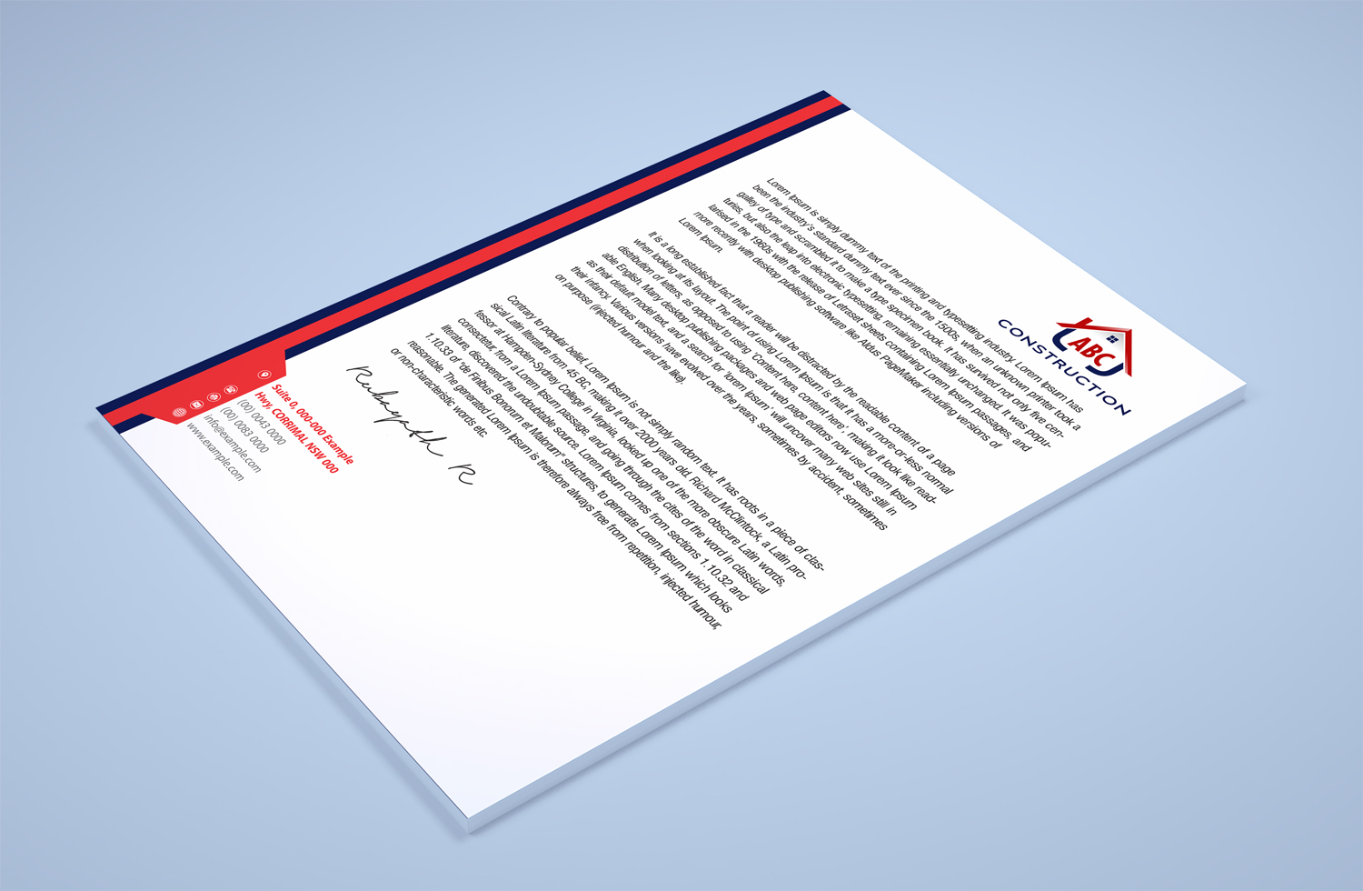 Stationery Design by Petter Goms for GME | Design #20965986