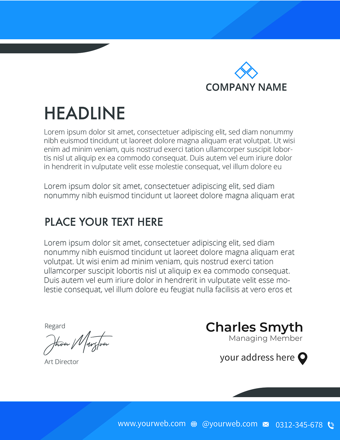 Stationery Design by MarkazAlrusumatOfficial for GME | Design #20975477