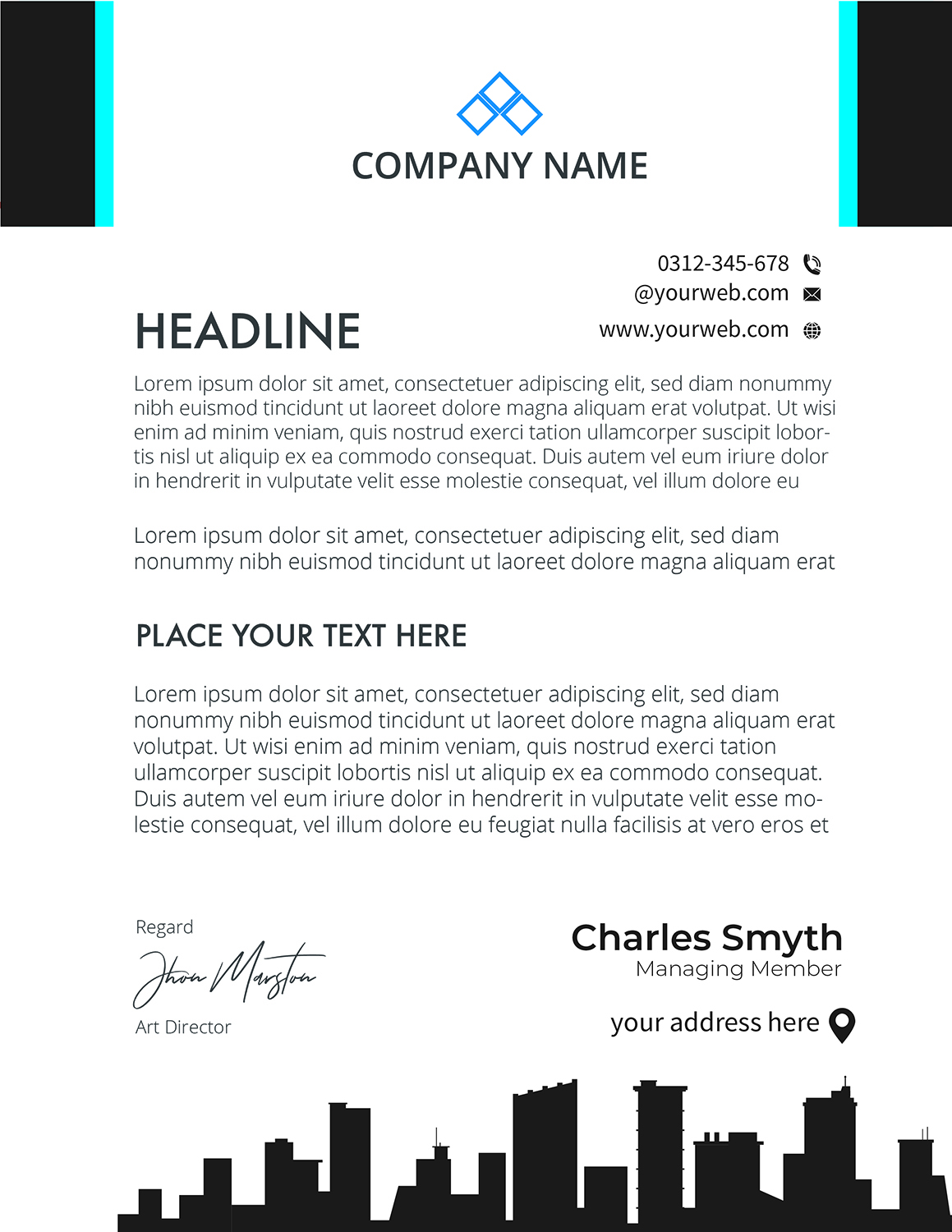 Stationery Design by MarkazAlrusumatOfficial for GME | Design #20975482