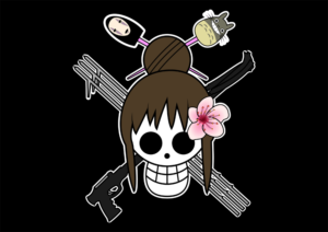 Pirate flag as a wedding gift for my brother and his fiance | Graphic Design by kaiser77