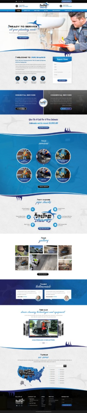We are full service plumbing contractors that are capable of performing all of your plumbing need... | Web Design by Reimagine