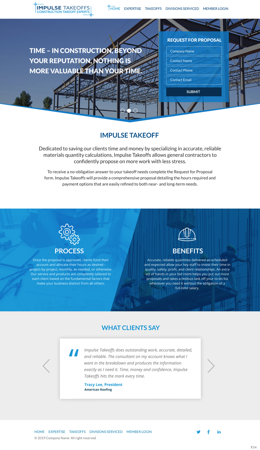 Web Design by pb for Impulse Flooring LLC. | Design #20942621
