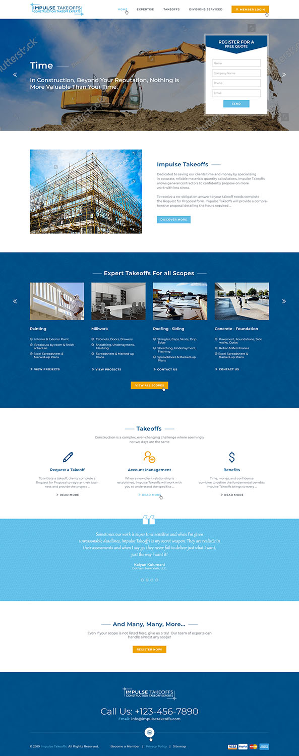 Web-Design von Ved Web Services für Impulse Flooring LLC. | Design #20941135