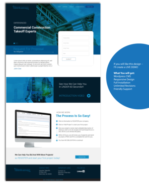 Construction Website Design for Wordpress | Web Design by coo.lt