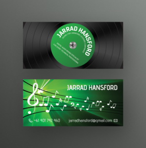 Business Card 85x40mm - Freelance audio mixing / live event operator   | Diseño de Tarjeta de Presentación por MPStudio