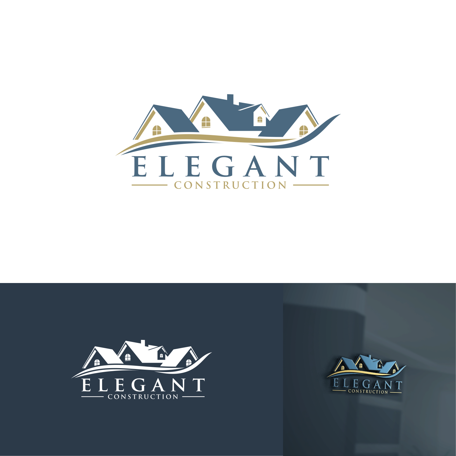 Logo Design by Graphic_GG 2 for Elegant Construction | Design #21034509