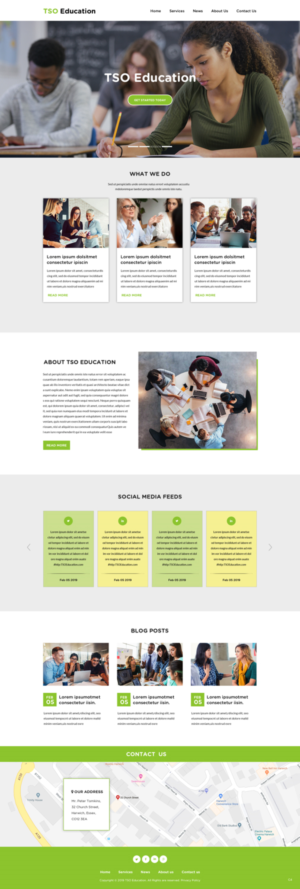 Web Design by pb for this project | Design: #20942563