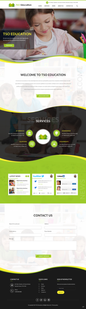 Web Design by pb for this project | Design: #20942564