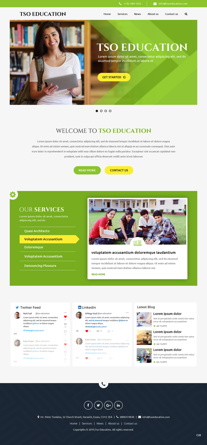 Web Design by pb for this project | Design #20942568