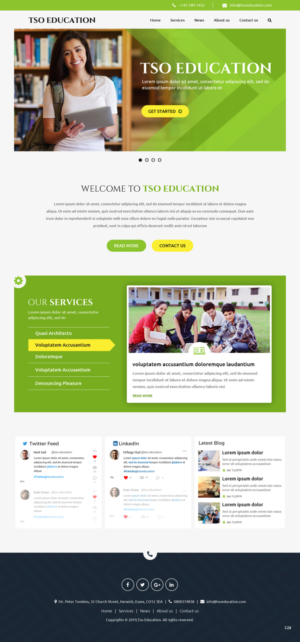Web Design by pb for this project | Design: #20942568