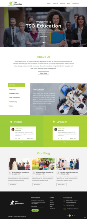 Web Design by pb for this project | Design: #20942571
