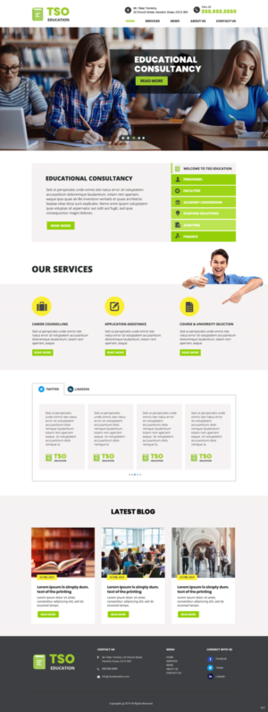 Web Design by pb for this project | Design: #20942587