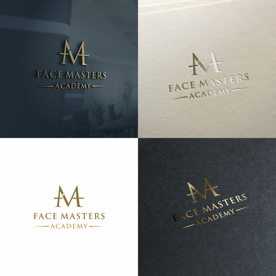 Logo Design by aqilazhifara for Face Masters | Design #20954254