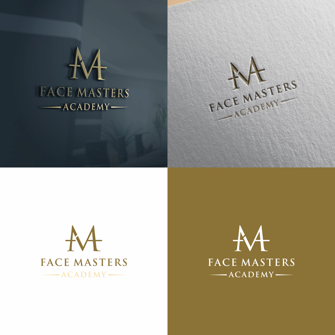 Logo Design by aqilazhifara for Face Masters | Design #20954255