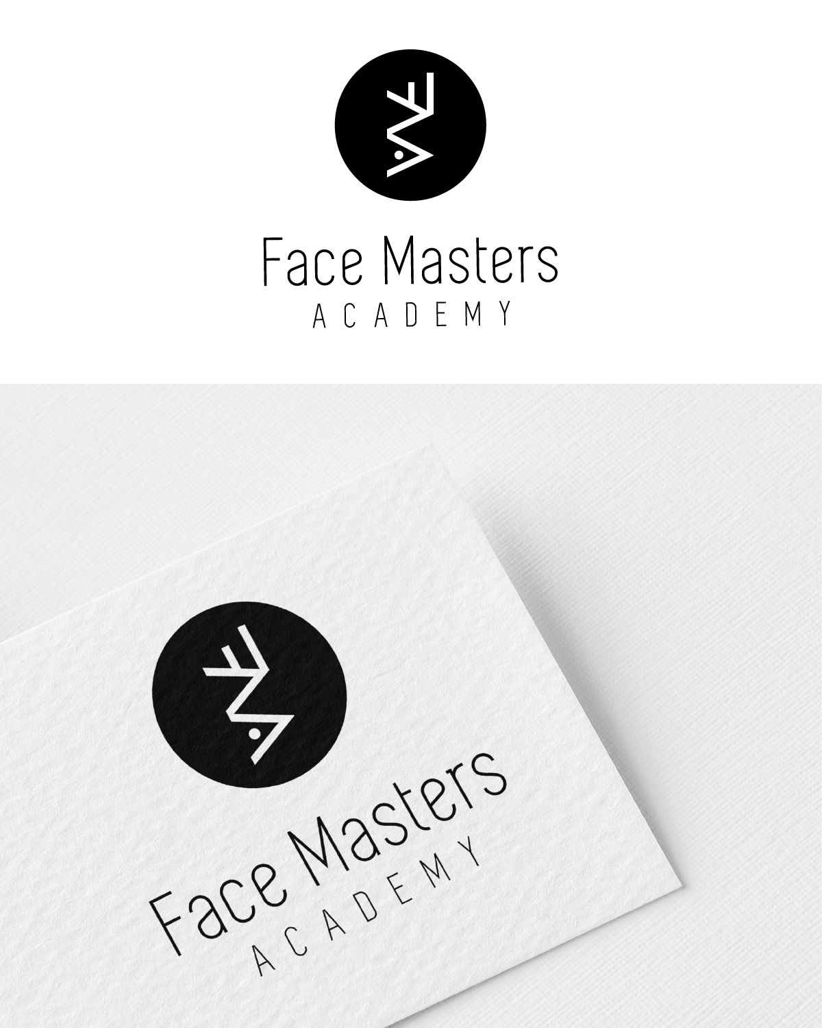 Logo Design by blackowl8 for Face Masters | Design #20934803
