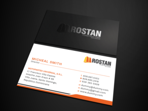 Visitenkarten-Design von Tripti Ranjan Gain für Motopartesuniversal. SRL. | Design: #20936906