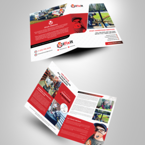 New flyer design for construction company marketing and description of services.  | Flyer-Design von pentaxial