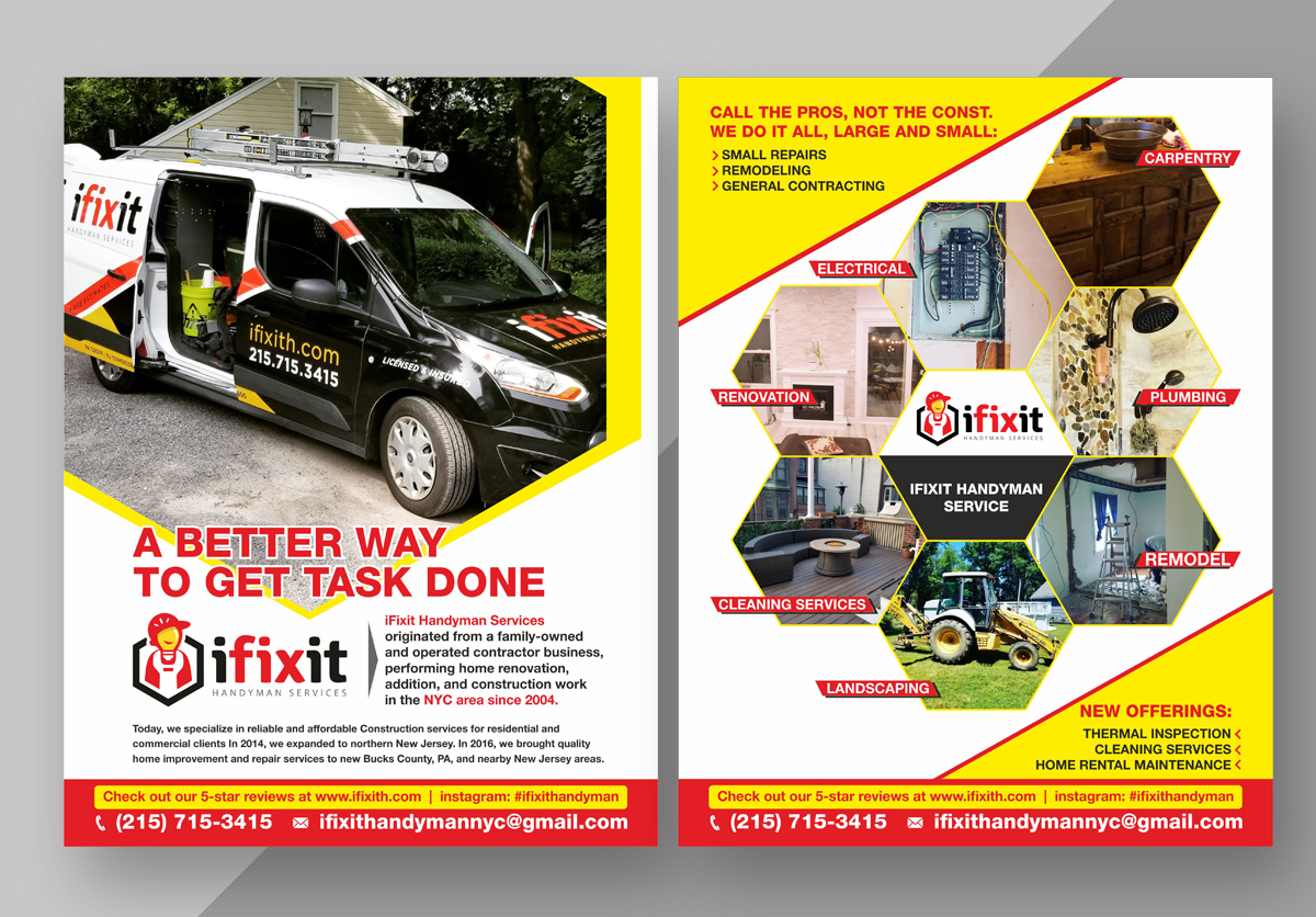 Flyer Design by Fine Graphics House for this project | Design #20956329
