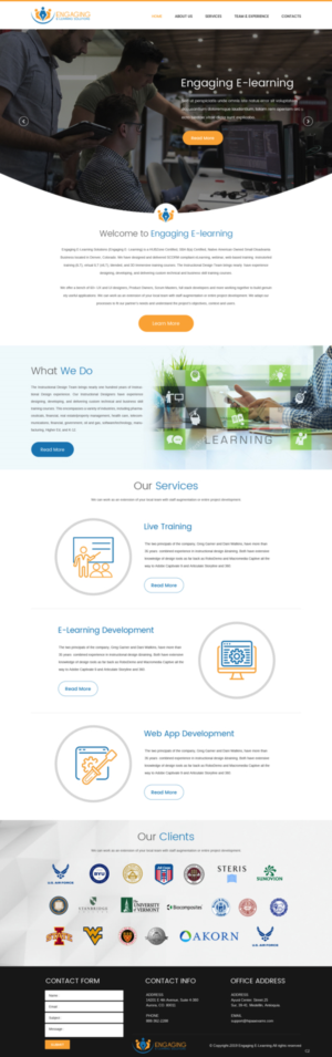 Web Design by pb for HIPAA Exams | Design: #20951380