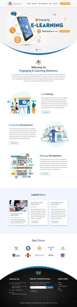 Web Design by pb for HIPAA Exams | Design: #20951384