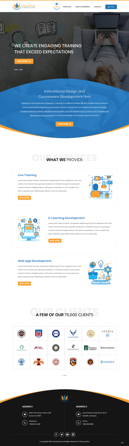 Web Design par pb pour HIPAA Exams | Design #20951385