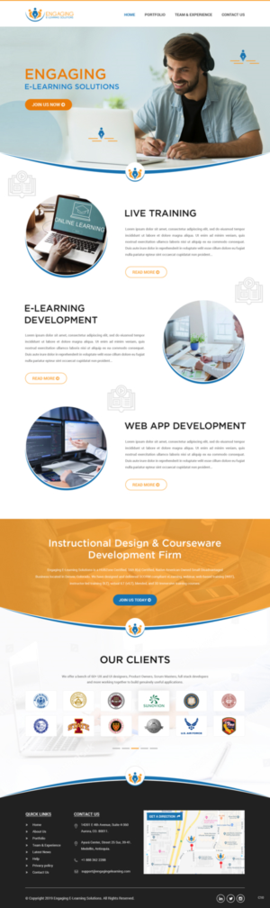 Web Design by pb for HIPAA Exams | Design: #20951387