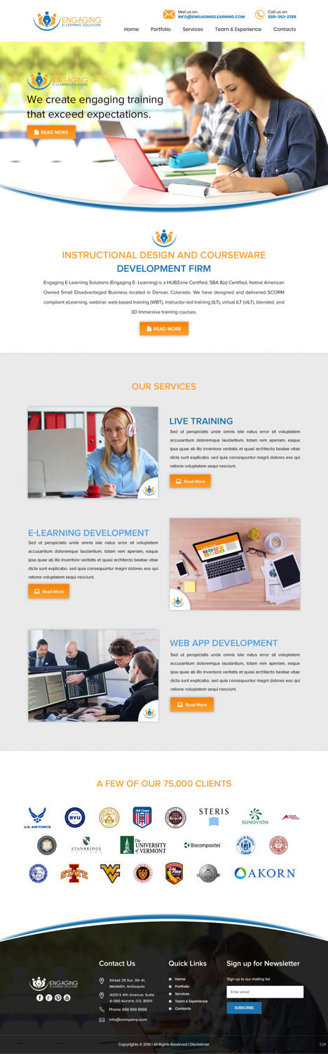 Web-Design von pb für HIPAA Exams | Design #20951394