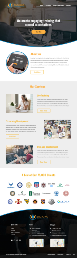 Web Design by pb for HIPAA Exams | Design: #20951396