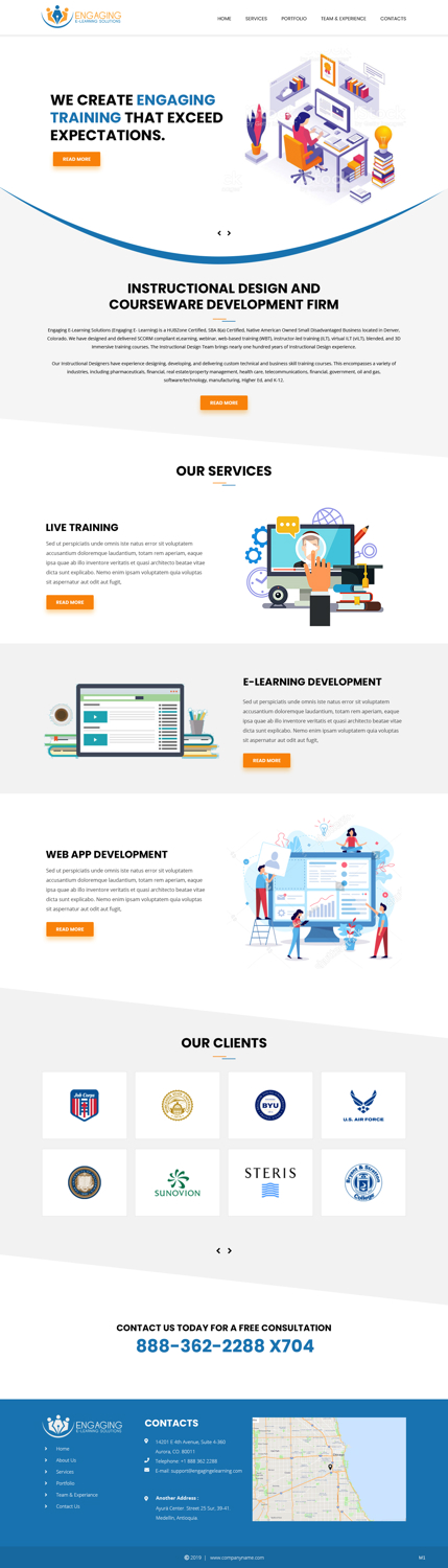 Web Design by pb for HIPAA Exams | Design #20951401
