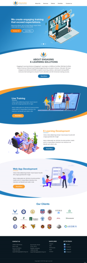 Web Design by pb for HIPAA Exams | Design: #20951404