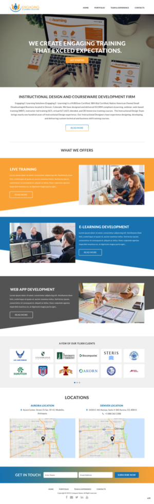 Web Design by pb for HIPAA Exams | Design: #20962020