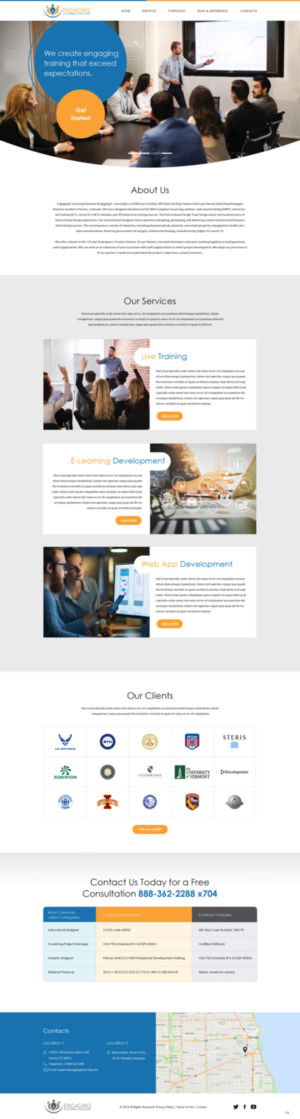 Web Design by pb for HIPAA Exams | Design: #20971020