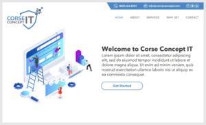 Web Design - 1 page  for Buy - Repair - Service  - Upgrade - Maintenace PC &amp; MAC | Web-Design von -Marc-