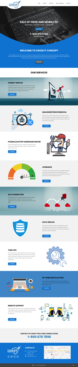 Web Design by pb for Corse Concept | Design #20962011