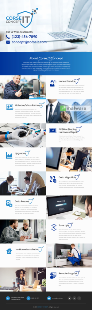 Web Design par rightway pour Corse Concept | Design : #20970792
