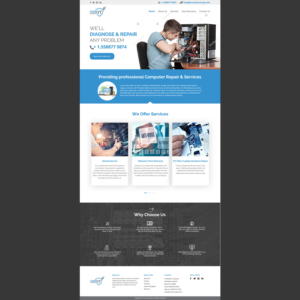 Web Design by shyamalchty for Corse Concept | Design: #20945233