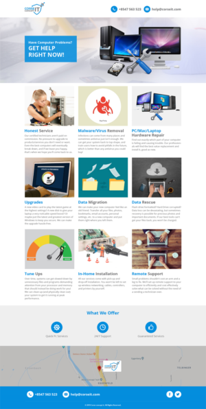Web Design par Brajpal Freelance Website Designer pour Corse Concept | Design : #20949026