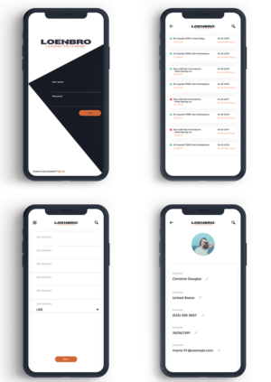 Electronic Time-sheet & Training Tracker for Mobile phone | App Design by mobileAppSL