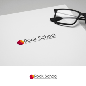 Logo for Rock School . Academy | Logo Design by ClearDesign