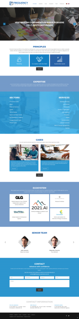 Web Design by pb for this project | Design: #20951479