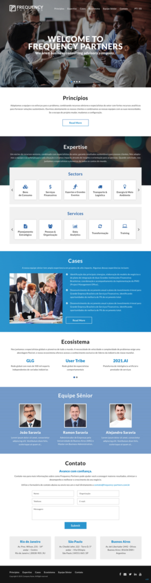 Web Design by pb for this project | Design: #20951482