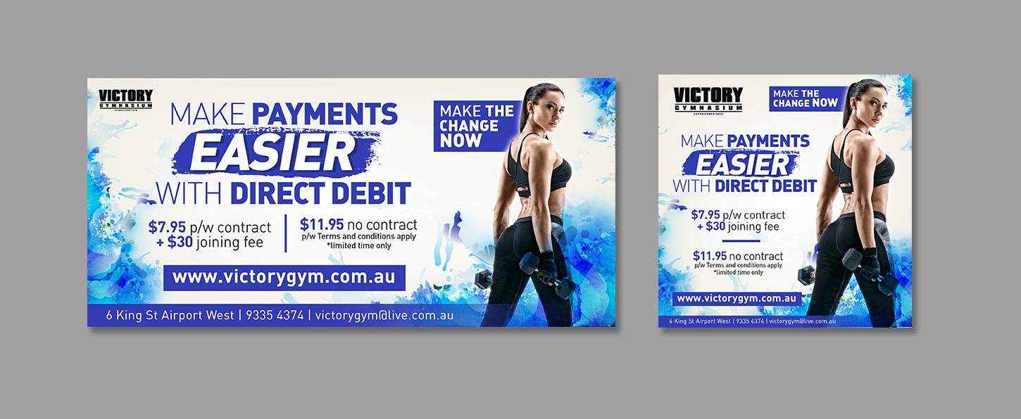 Graphic Design by desainerd for Victory Gym | Design: #20961578