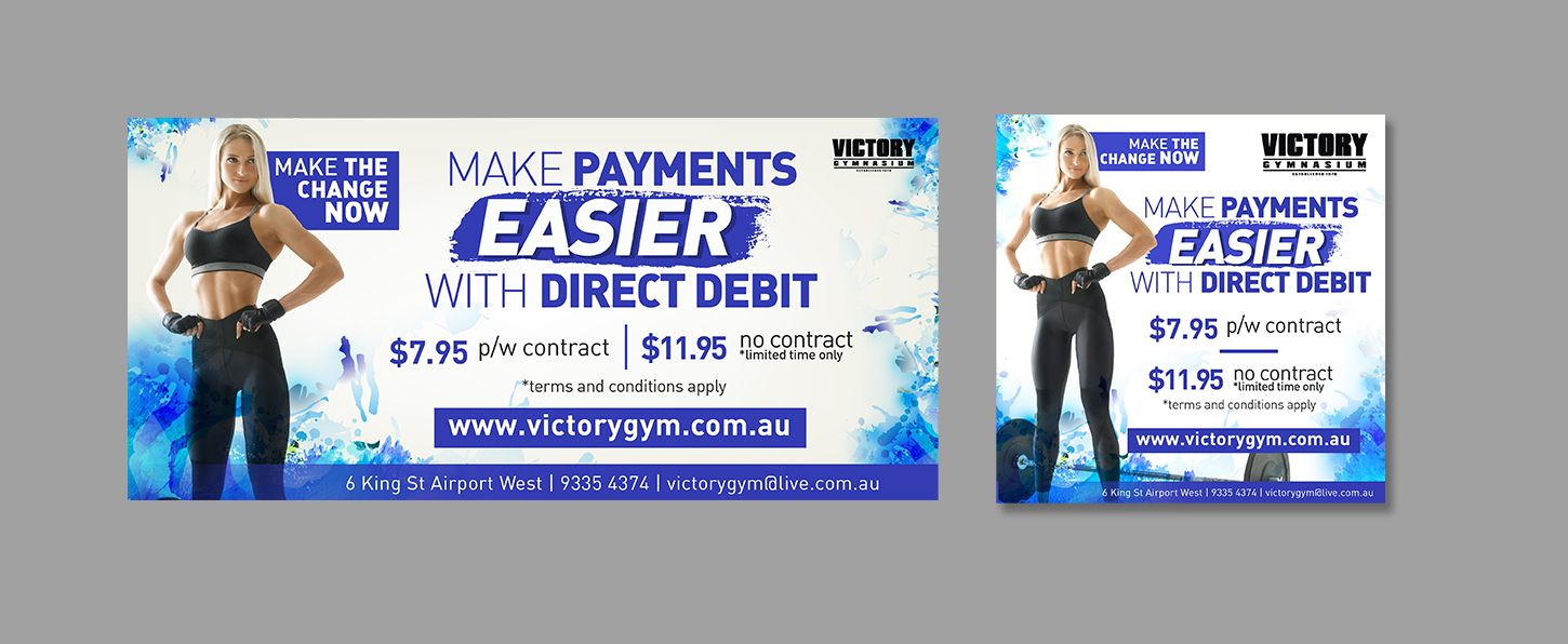 Graphic Design by desainerd for Victory Gym | Design #21077626