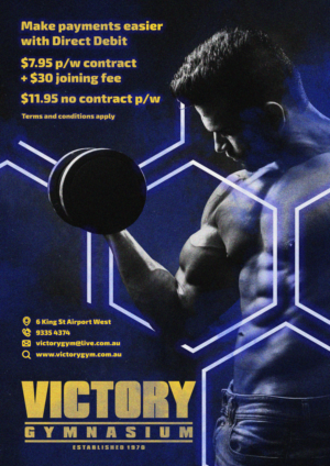Diseño Gráfico por egr__ para Victory Gym | Diseño #20942794