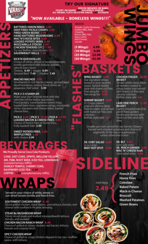 Menu Design by Victor_pro